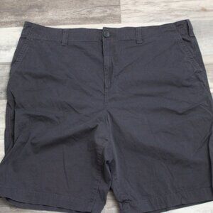 Urban Pipeline Flat Front Shorts Mens 42 W Blue Superflex Hits at Knee Casual